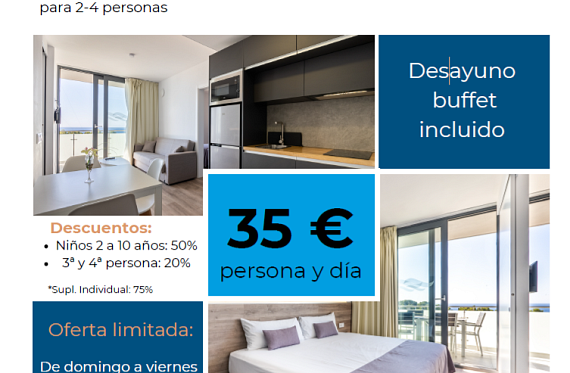 Oferta de domingo a viernes