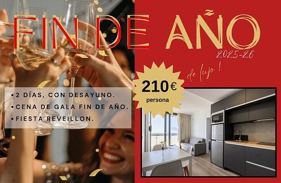 2 jours de luxe + dîner de gala et réveillon du Nouvel An